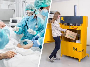 Bramidan & Presto - Ballepresser på sykehus og klinikker