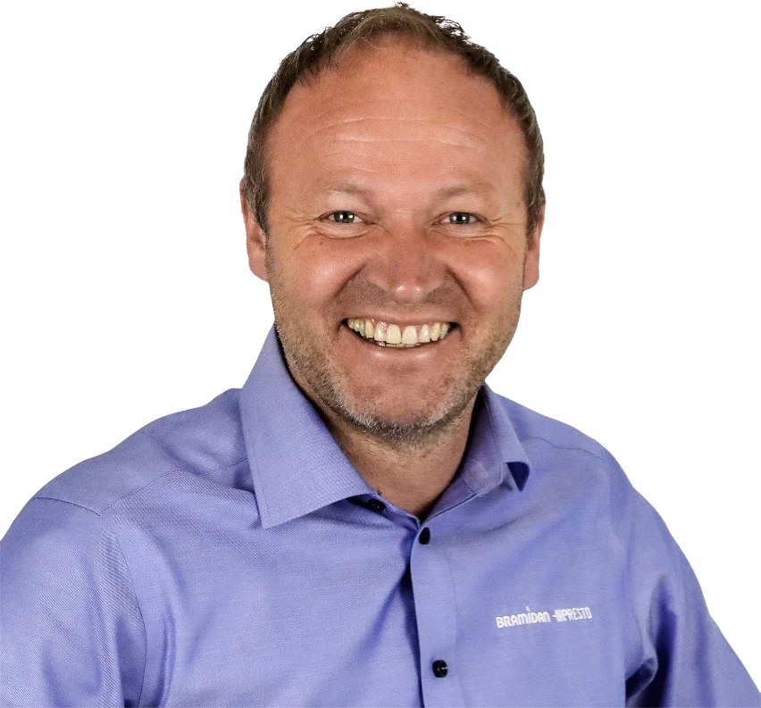 Bramidan & Presto Key Account Manager Robert Nilsen