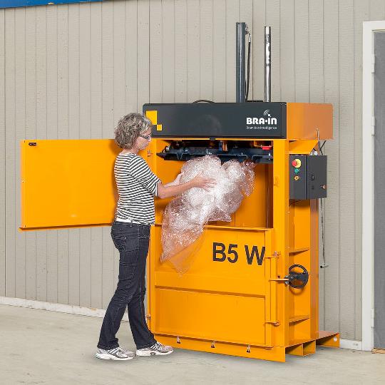 Bramidan B5W ballepresse Plastball
