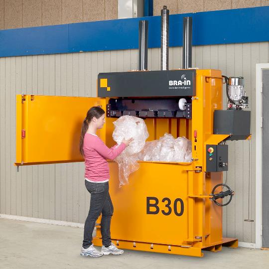 Bramidan B30 ballepresser plastfolie
