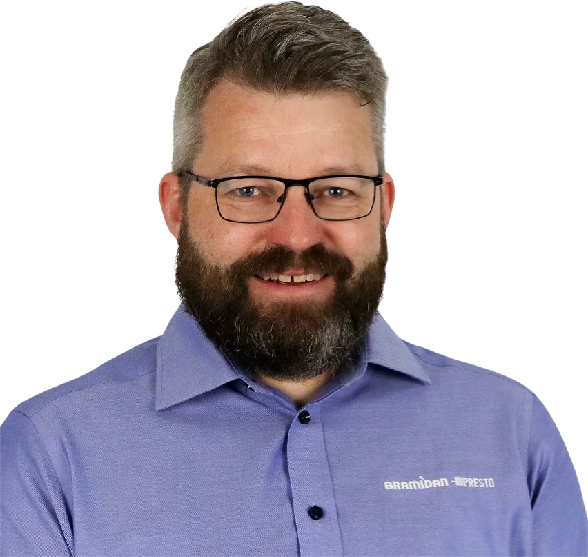 Bramidan & Presto Servicesjef Lars Jørgen Asp