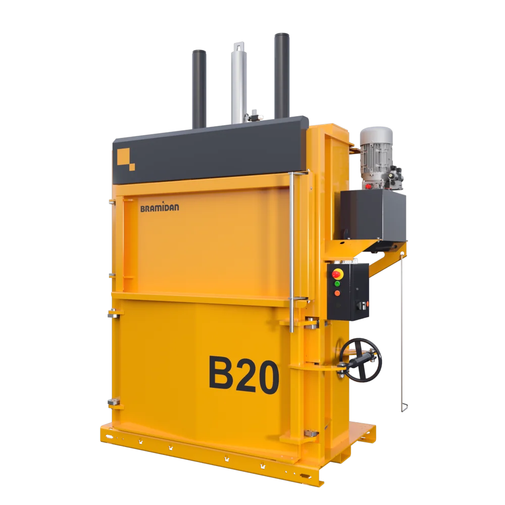 Bramidan B20 ballepresse Yellow 1007