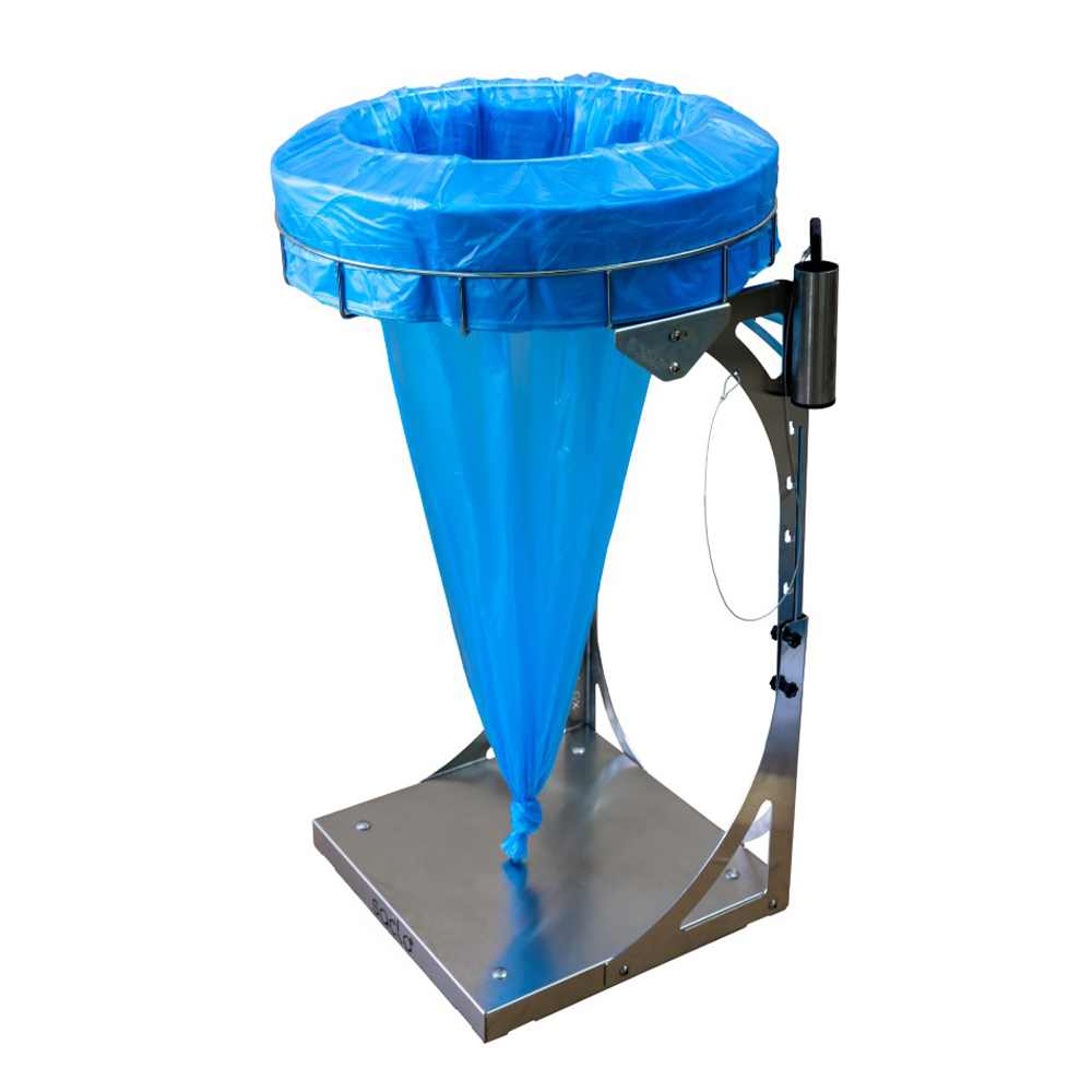 Saclo sekkestativ mini med blå pose