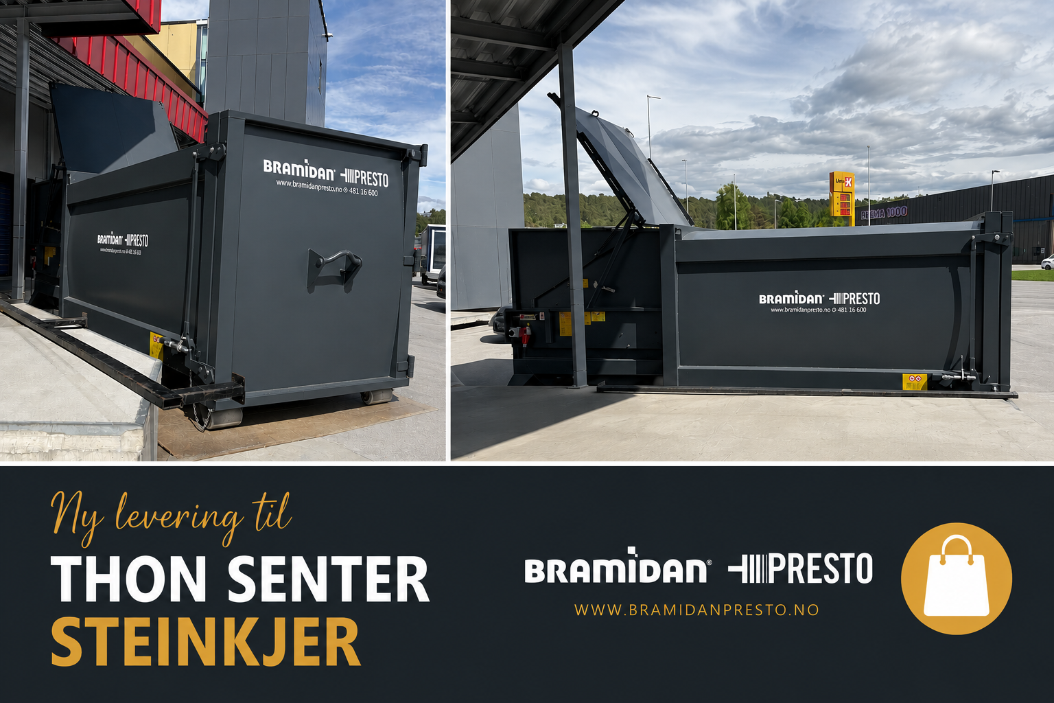 Thon senter - Presto komprimator